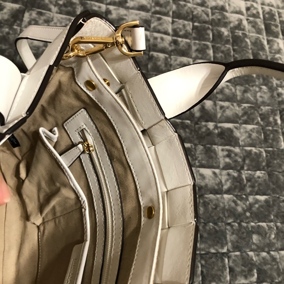 Michael Kors Woven Leather Bag - Picture 9 of 15